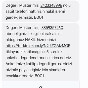 Kurulum Hizmeti Eksikliği Ve Mağduriyet
