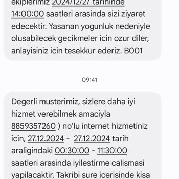 Kurulum Hizmeti Eksikliği Ve Mağduriyet