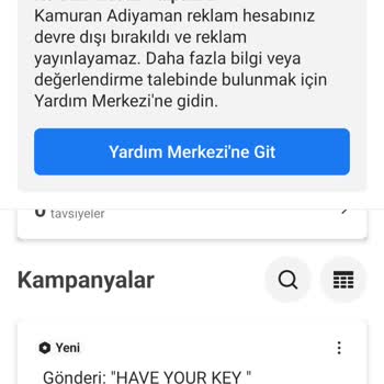 Yetkisiz Reklam Yayını Ve Hesap Güvenliği Sorunu
