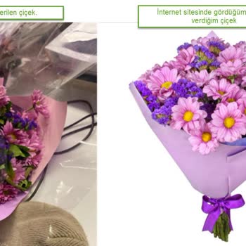 Lilyana.com'dan Sipariş Ettiğim Çiçekler Hayal Kırıklığı Yarattı