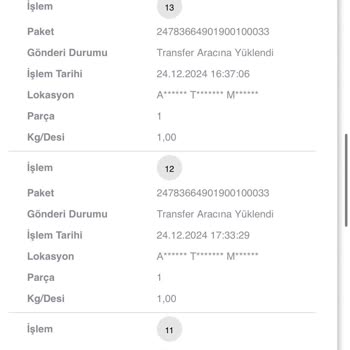 Stradivarius Kayıp Sipariş Ve Yetersiz Müşteri Hizmetleri