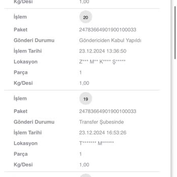 Stradivarius Kayıp Sipariş Ve Yetersiz Müşteri Hizmetleri