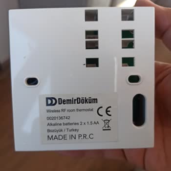 DemirDöküm Termostat Sorunu: Kırık Pil Kapağı Mağduriyeti