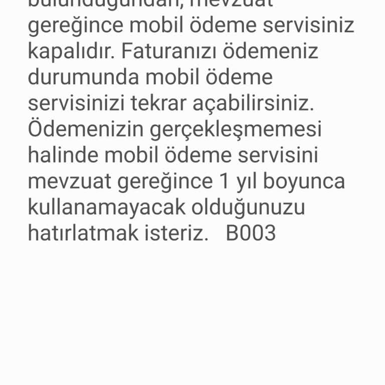 Vodafone Pay Borç Belirsizliği Ve Mobil Ödeme Sorunu