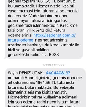 İptal Edilmeyen Abonelik Ve Yanıtsız Talepler
