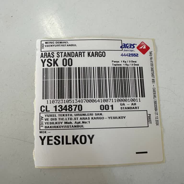 Kayıp Kargo Ve Sorumsuz Hizmet
