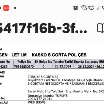 Yanlış Plaka Ve İletişim Sorunlarıyla Mahvolan Sigorta Süreci