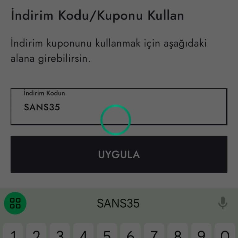 Boyner Uygulamasında Kullanılamayan İndirim Kodu Sorunu