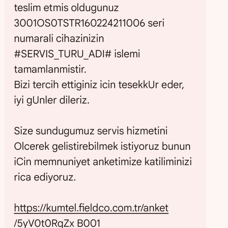Kumtel Teknik Servis Hizmeti Ve Montaj Sorunları