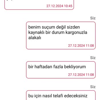 Kitaplarım İki Haftadır Ulaşmadı