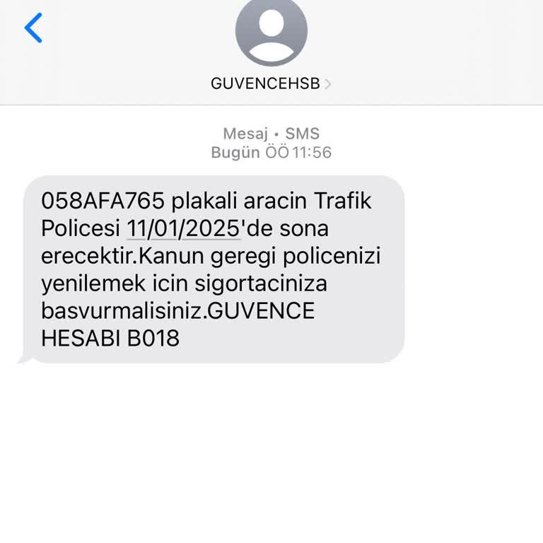 Yanlış SMS İle Kimlik Bilgilerimin İzinsiz Kullanımı