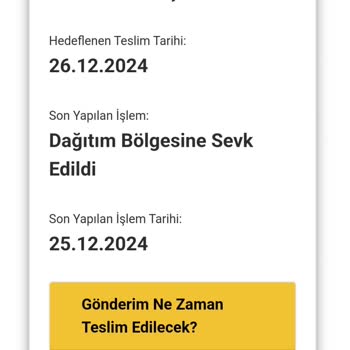 Kargom Neden Hala Dağıtıma Çıkmadı