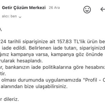 Eksik Ürün Ve Yetersiz Müşteri Hizmetleri Deneyimi