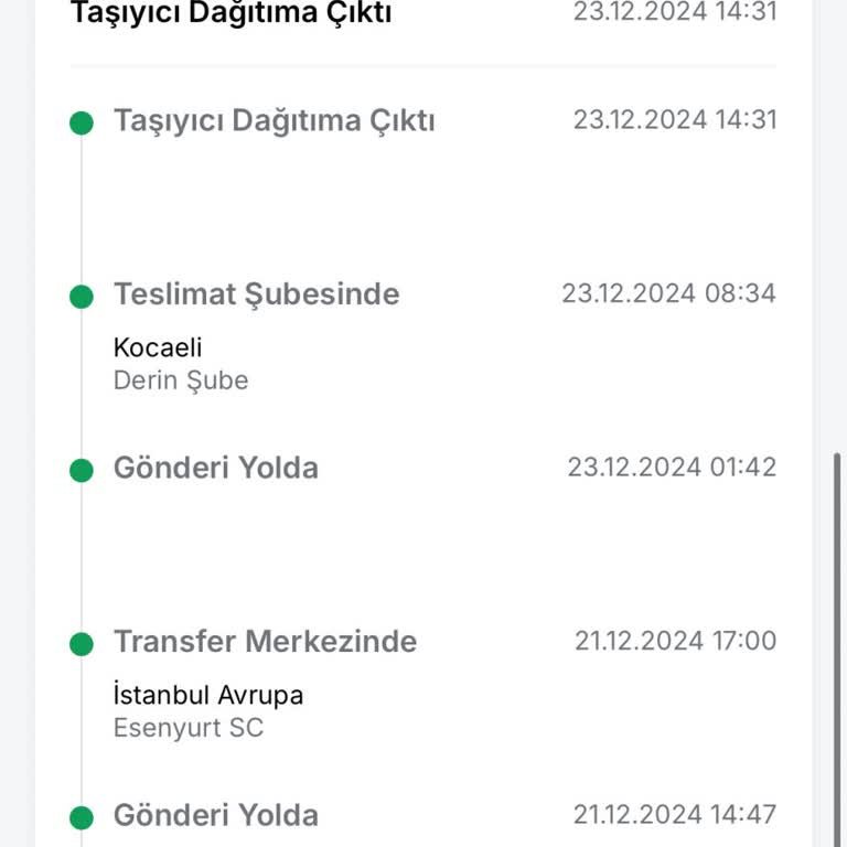 Kargo Teslimatında Yaşanan Gecikme Mağduriyeti