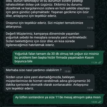 Penti'de İade Sürecinde Yaşanan Gecikme Ve İletişim Sorunları