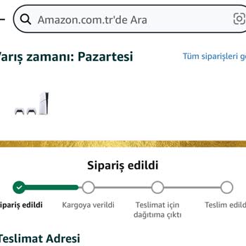 Teslimat Sözleri Tutulmayan Sipariş