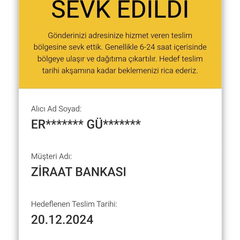 Kartım Nerede? Ziraat Bankası Ve Kurye Sessiz!
