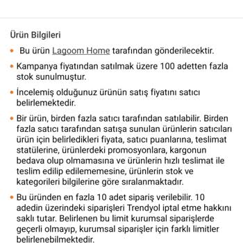 Trendyol Üzerinden Alınan Ürünlerde İade Sorunu