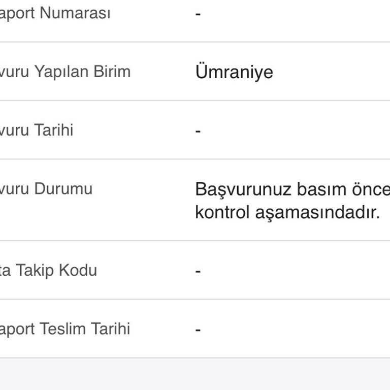 Pasaport Fotoğraf Değişikliği Sürecinde Mağduriyet