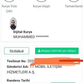 Dijital Kurye İle Teslimat Sorunu
