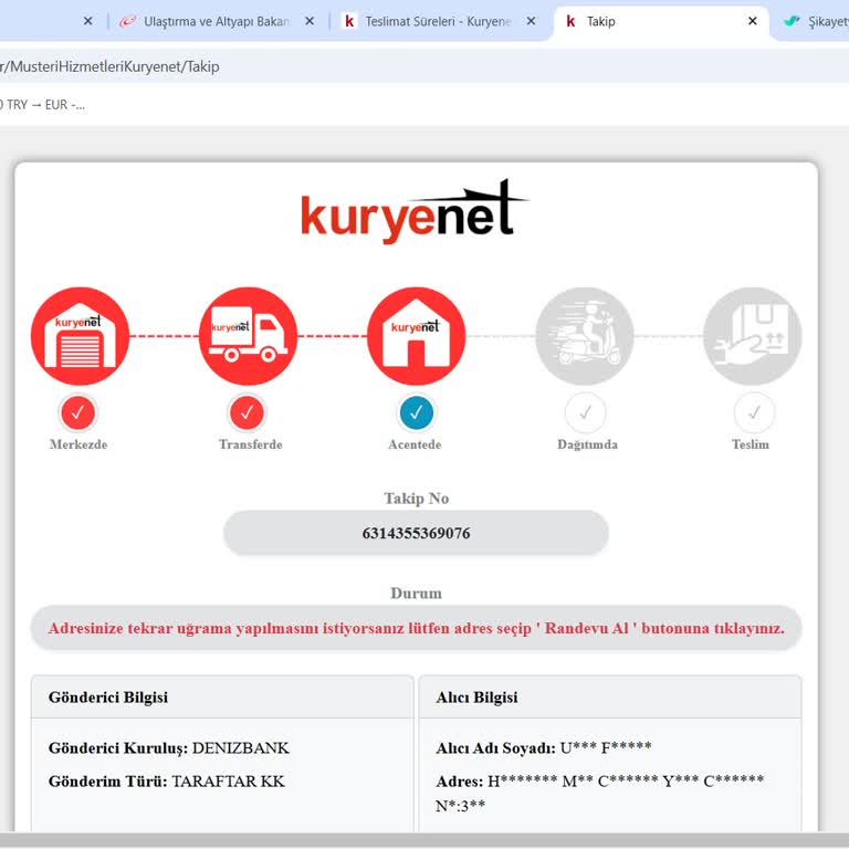 Kuryenet İle Kişisel Verilerim Tehlikede