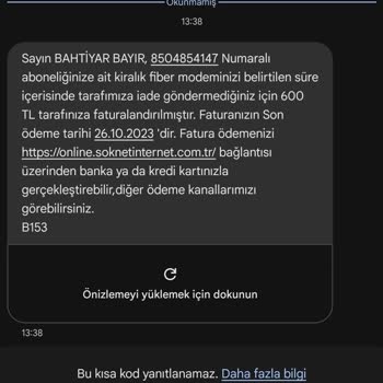 Şok Net İle İade Kodu Sorunu Ve Borç Bildirimi