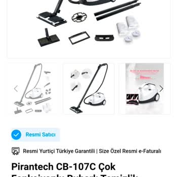 Buharlı Temizlik Makinesi Siparişim Ve İade Sorunu