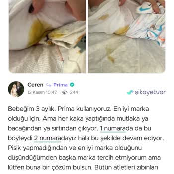 Bebek Bezi Sözü Verildi Ama Gönderilmedi