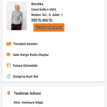 Para İadesi Yapılmayan Sipariş: Trendyol Ve Bershka Mağduriyeti