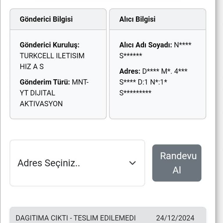 Kuryenet Kargomu Adrese Teslim Etmiyor, Muhtara Bırakmak İstiyor
