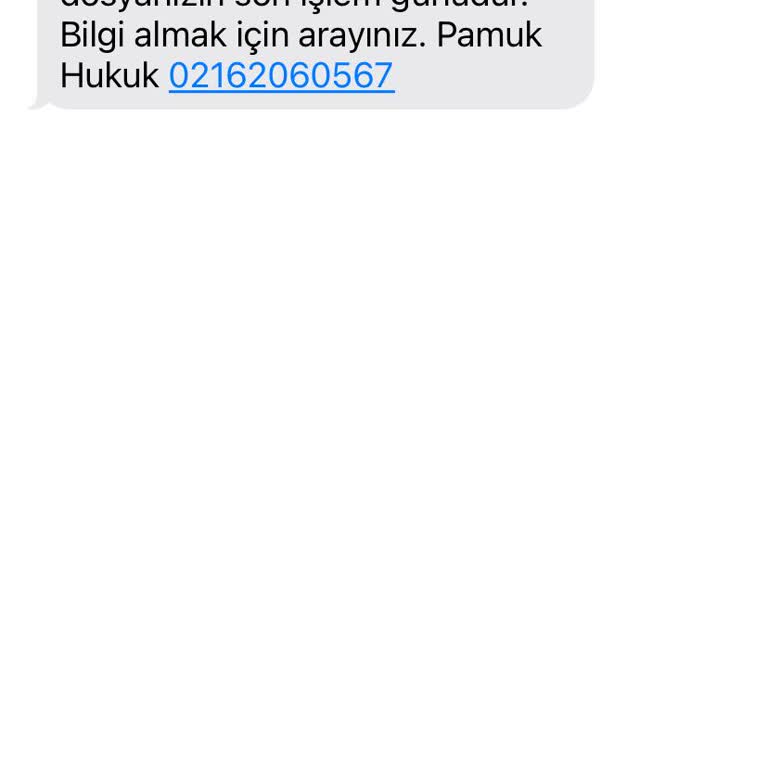 Asılsız SMS İle Zan Altında Bırakılmak