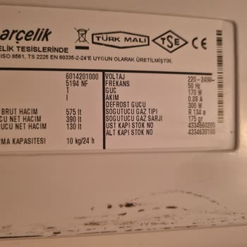 Arçelik Buzdolabı Yedek Parça Sorunu