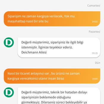 Sipariş İptali Ve Geciken Kargo Sorunu