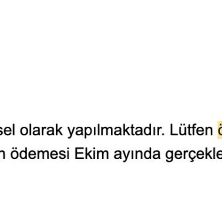 Ödeme Sorunları Ve İletişimsizlik