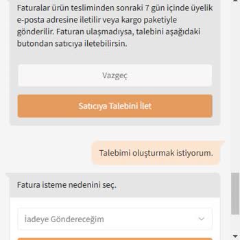Yanlış Kod Ve İade Sorunu