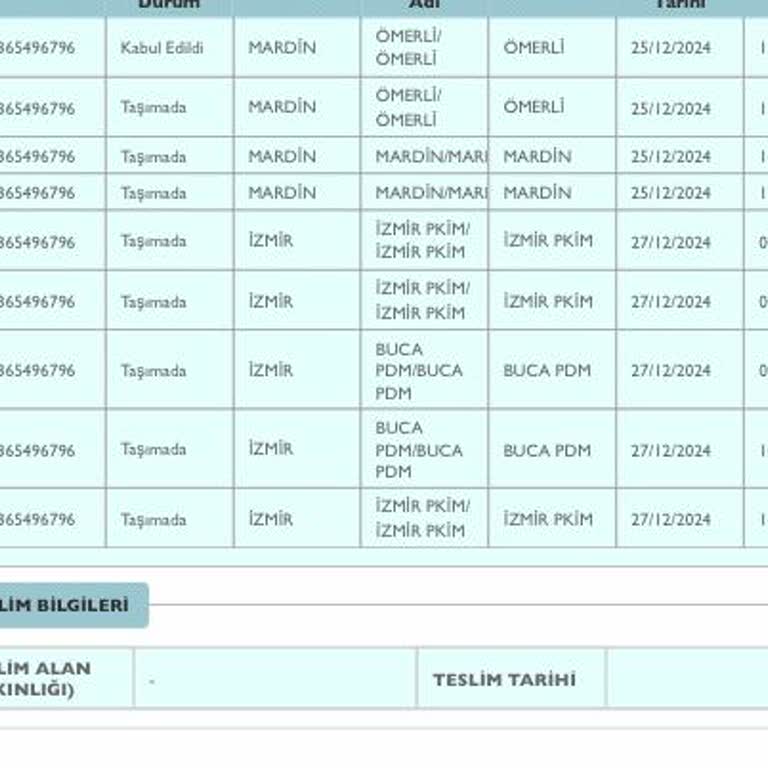 PTT Kargo'nun İletişimsizliği Ve Yanlış Teslimat Sorunu
