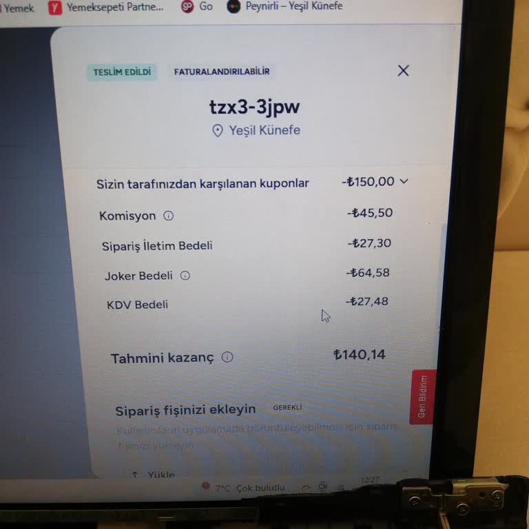 Yemek Sepeti'nin Yüksek Komisyonları