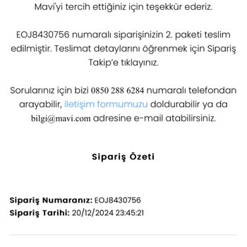 Kargo Ücreti İadesi Sorunu