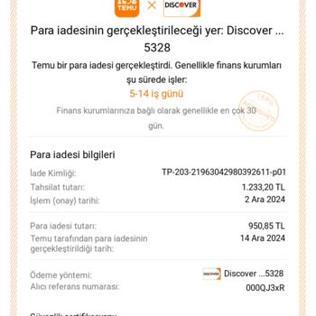 İade Sürecindeki Belirsizlik