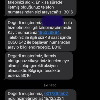 Vodafone'da Bilgim Dışında Tarife Değişikliği Sorunu