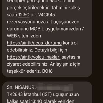 Teknik Arıza Mağduriyeti: Uçuş İptali Ve Eksik İade