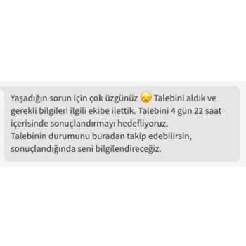 Eksik Ürün Teslimatı Ve Para İadesi Sorunu