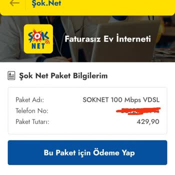 Şok Net'te Sürpriz Fiyat Artışı Ve Müşteri Hizmetleri Sorunu