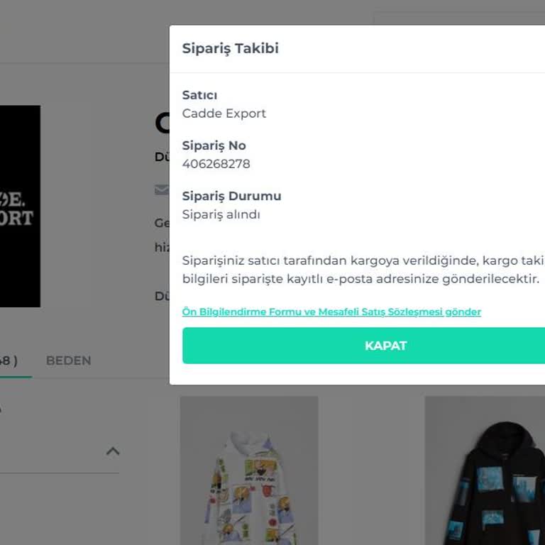 Kargolanmayan Ürünler Ve İade Sorunu