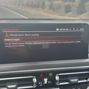 Borusan Oto'dan Alınan BMW X3'te Hararet Sorunu Ve Yetersiz Müşteri Hizmeti