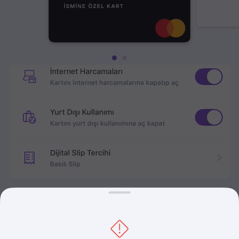 Kartım Kullanıma Kapandı, Acil Yardım Bekliyorum
