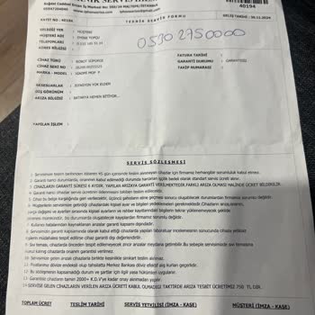 Tamir Ücreti Ve İletişim Sorunları İle Zorlu Süpürge Macerası