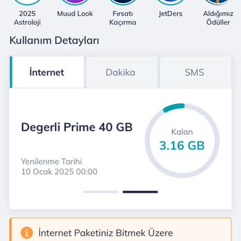 Bir Günde 15 GB'den 0'a İnternet Tüketimi Şoku