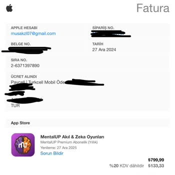 Silinen Hesap İçin Haksız Fatura Şoku