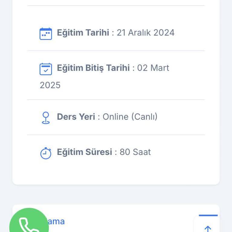 Yıldız Teknik Üniversitesi Kurs Tarihi Erteleniyor